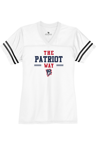 Beckman Patriots Ladies Replica Jersey - Lifestyle Patriot Way Edition