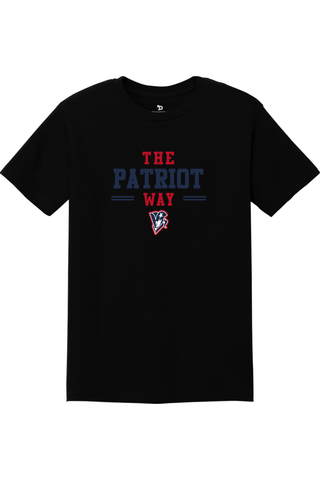Beckman Patriots Unisex Heavyweight Cotton Tee - Lifestyle Patriot Way Edition