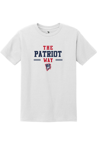 Beckman Patriots Unisex Heavyweight Cotton Tee - Lifestyle Patriot Way Edition