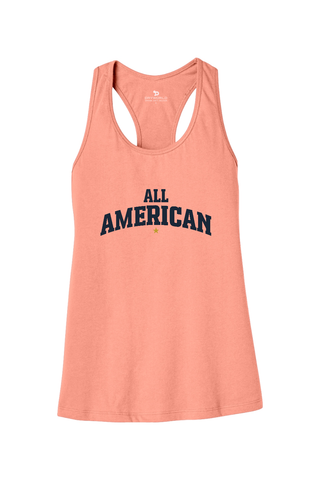 All American Women’s Jersey Racerback Tank - Lifestyle Beyond The Game Edition