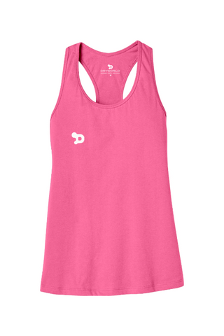 Team D Womens Jersey Racerback Tank