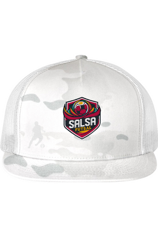Salsa Flat Bill Trucker Cap