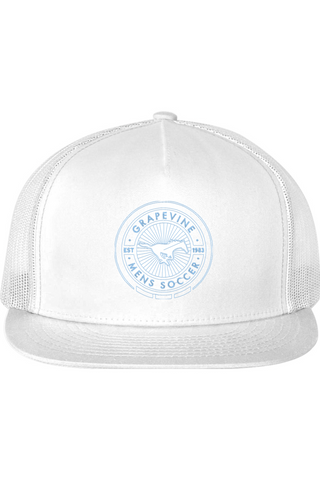 Grapevine Flat Bill Trucker Cap