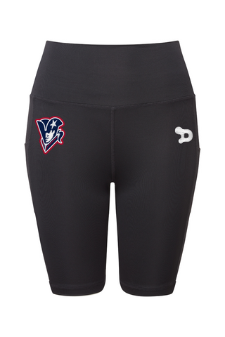 Beckman Patriots Women's Performance Compression Shorts