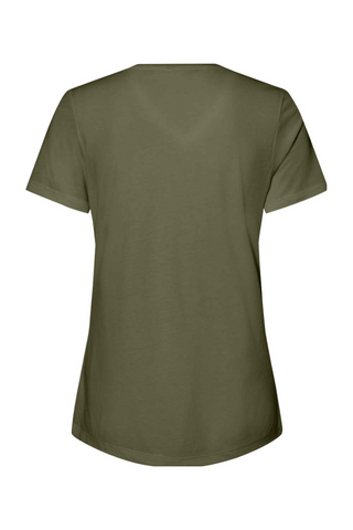 Team D Wmns Relaxed JerseySS V-Neck T-Shirt