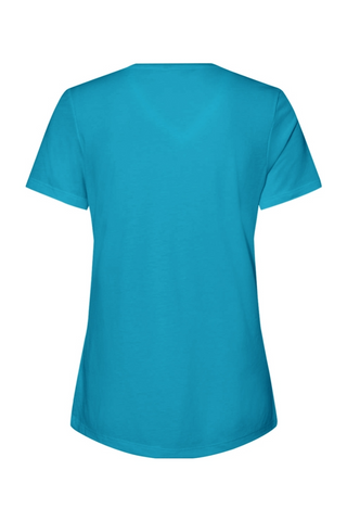 Team D Wmns Relaxed JerseySS V-Neck T-Shirt