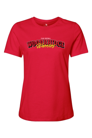 Woodbridge Warriors Women’s Relaxed Jersey Short Sleeve Tee - Lifestyle