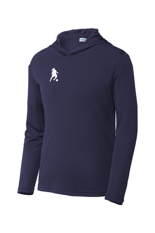 Ronaldinho Team Youth Long Sleeve Tee Hoodie