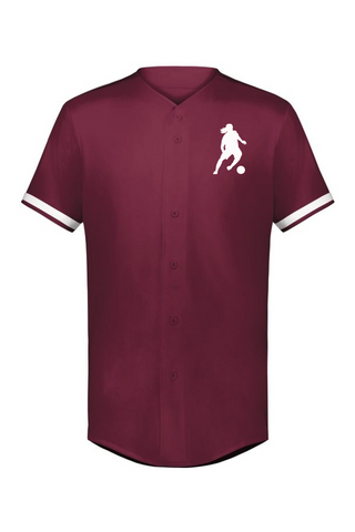 Ronaldinho Bruxo Youth Cutter+ Full Button Baseball Jersey