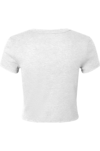 Beckman Patriots Women's Micro Rib Baby Tee - Lifestyle Burniing Creed Edition