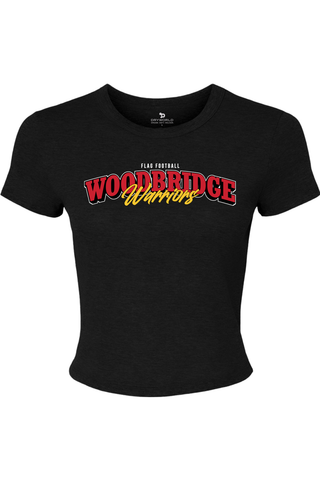Woodbridge Warriors Women's Micro Rib Baby Tee - Lifestyle