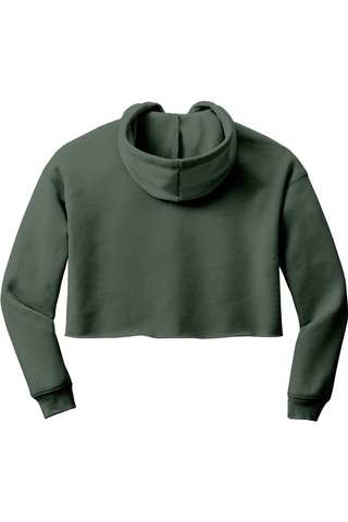 ALL AMERICAN Women’s Sponge Fleece Cropped Fleece Hoodie - DREAM DEFY DELIVER EDITION