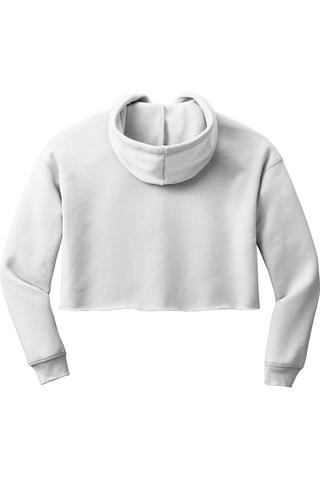 Beckman Patriots Women’s Sponge Fleece Cropped Fleece Hoodie - Lifestyle Burniing Creed Edition