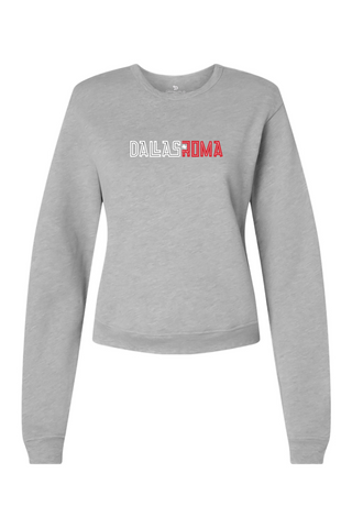 Roma FC Women's Sponge Fleece Classic Crewneck Sweatshirt