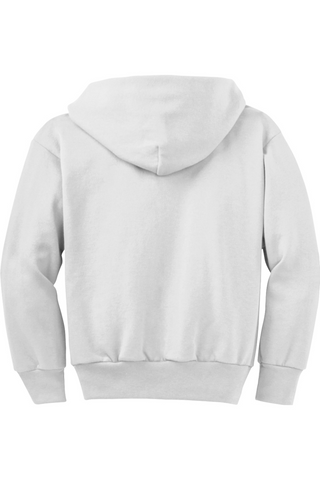 Beckman Patriots Youth Core Fleece Full-Zip Hooded Sweatshirt (PC78YZH)