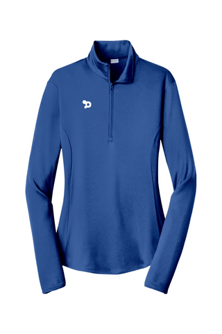 Team D Ladies 1/4-Zip Pullover