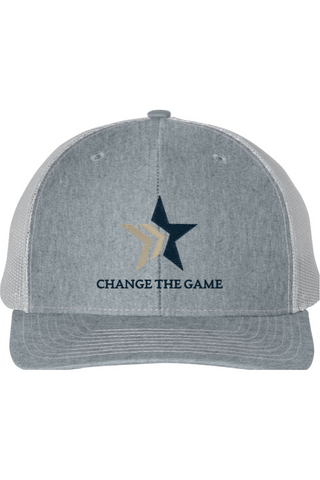 Change the Game Full Logo Snapback Trucker Cap