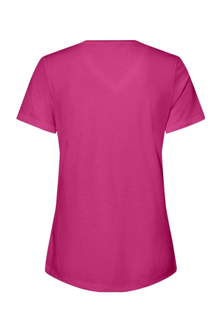 Team D Wmns Relaxed JerseySS V-Neck T-Shirt