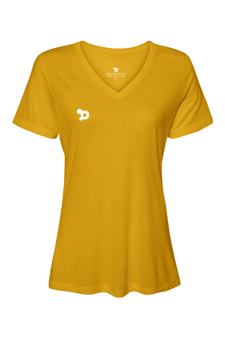 Team D Wmns Relaxed JerseySS V-Neck T-Shirt