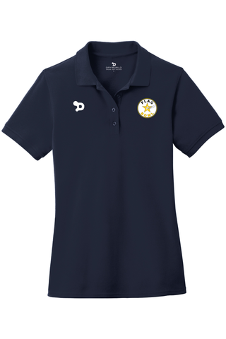 ALL AMERICAN Ladies Combed Ring Spun Pique Polo - FLAGBOWL