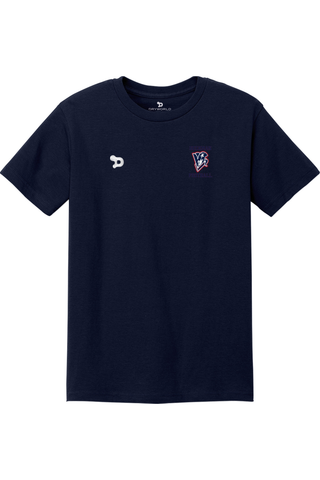 Beckman Football Unisex Heavyweight Cotton Tee