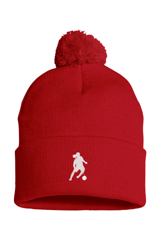 Ronaldinho Senior Bowl Pom-Pom 12" Knit Beanie