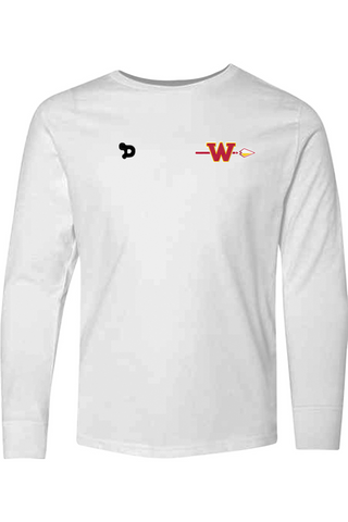 Woodbridge Warriors Youth Fine Jersey Long Sleeve Tee