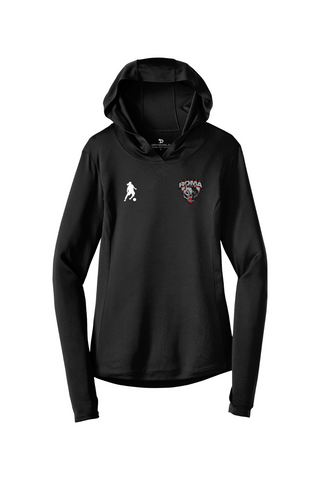 Roma FC Ladies PosiCharge Competitor Hooded Pullover