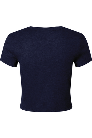 Beckman Patriots Women's Micro Rib Baby Tee - Lifestyle Helmet Pride Edition
