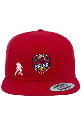 Salsa x Ronaldinho Flat Bill Snapback Cap