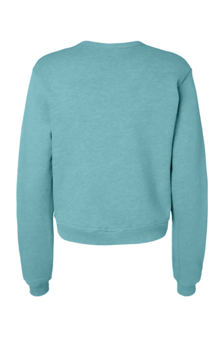 Beckman Patriots Women's Sponge Fleece Classic Crewneck Sweatshirt - Lifestyle Burniing Creed Edition