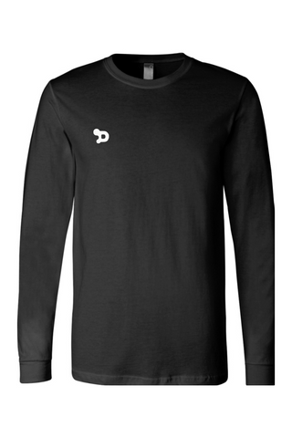 D Crewneck Jersey Long Sleeve Tee