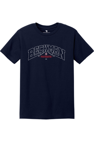 Beckman Patriots Unisex Heavyweight Cotton Tee - BP Teamwear