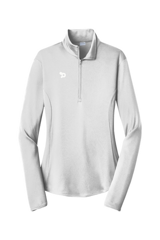Team D Ladies 1/4-Zip Pullover