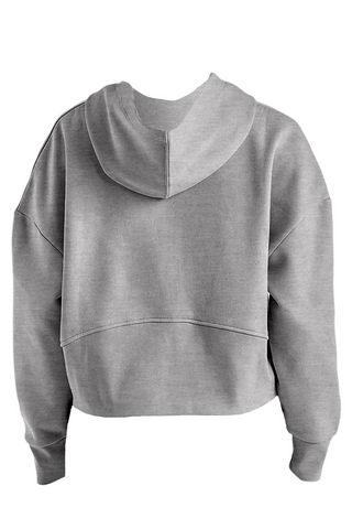 Gridiron Women Half-Zip Hooded Sweatshirt