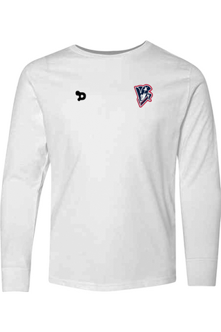 Beckman Patriots Youth Fine Jersey Long Sleeve Tee