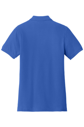 ALL AMERICAN Ladies Combed Ring Spun Pique Polo - FLAGBOWL