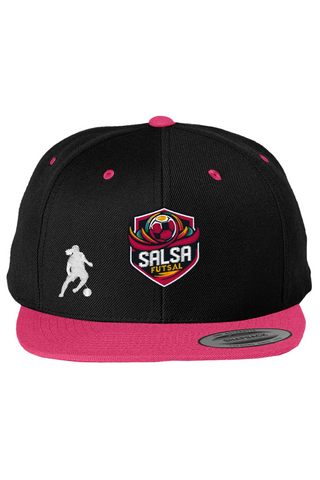 Salsa Futsal Flat Bill Snapback Cap