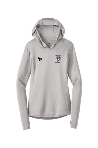 Beckman Football Ladies PosiCharge Competitor Hooded Pullover