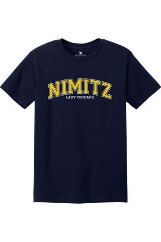 Nimitz High School Girls Soccer Unisex Heavyweight Cotton Tee - Lifestyle