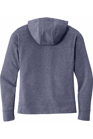 Beckman Football Ladies PosiCharge Tri-Blend Wicking Fleece Full-Zip Hooded Jacket
