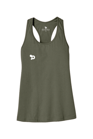 Team D Womens Jersey Racerback Tank