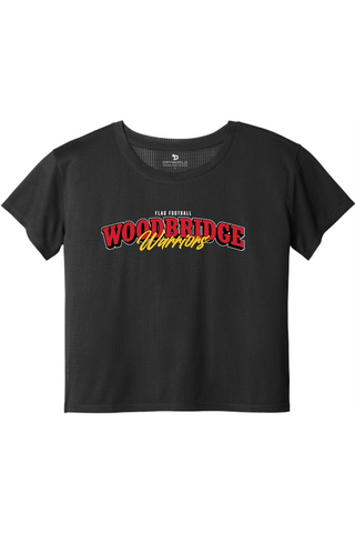 Woodbridge Warriors Ladies PosiCharge® Draft Crop Tee