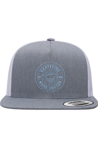 Grapevine Flat Bill Trucker Cap