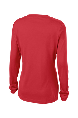 Roma FC Ladies PosiCharge Competitor Long Sleeve V-Neck Tee