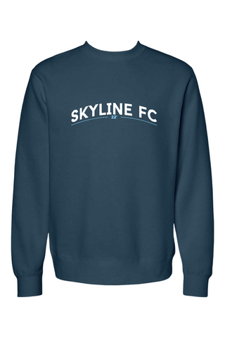Skyline FC Unisex ReFlex Fleece Crewneck Sweatshirt - Lifestyle Skyline Edition