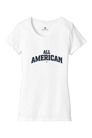 All American Women’s Triblend Short Sleeve Tee - Lifestyle Beyond The Game Edition