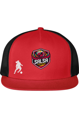 Salsa Flat Bill Trucker Cap