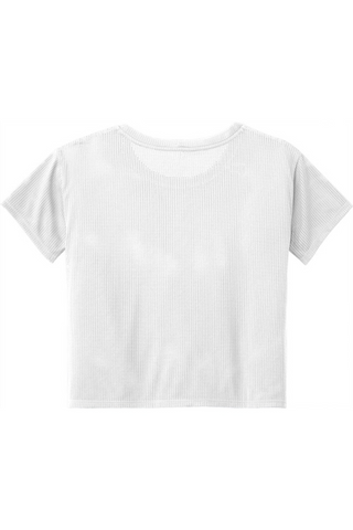 Flag Football Jamaica Ladies PosiCharge® Draft Crop Tee - Lifestyle