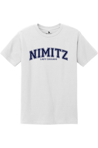 Nimitz High School Girls Soccer Unisex Heavyweight Cotton Tee - Lifestyle